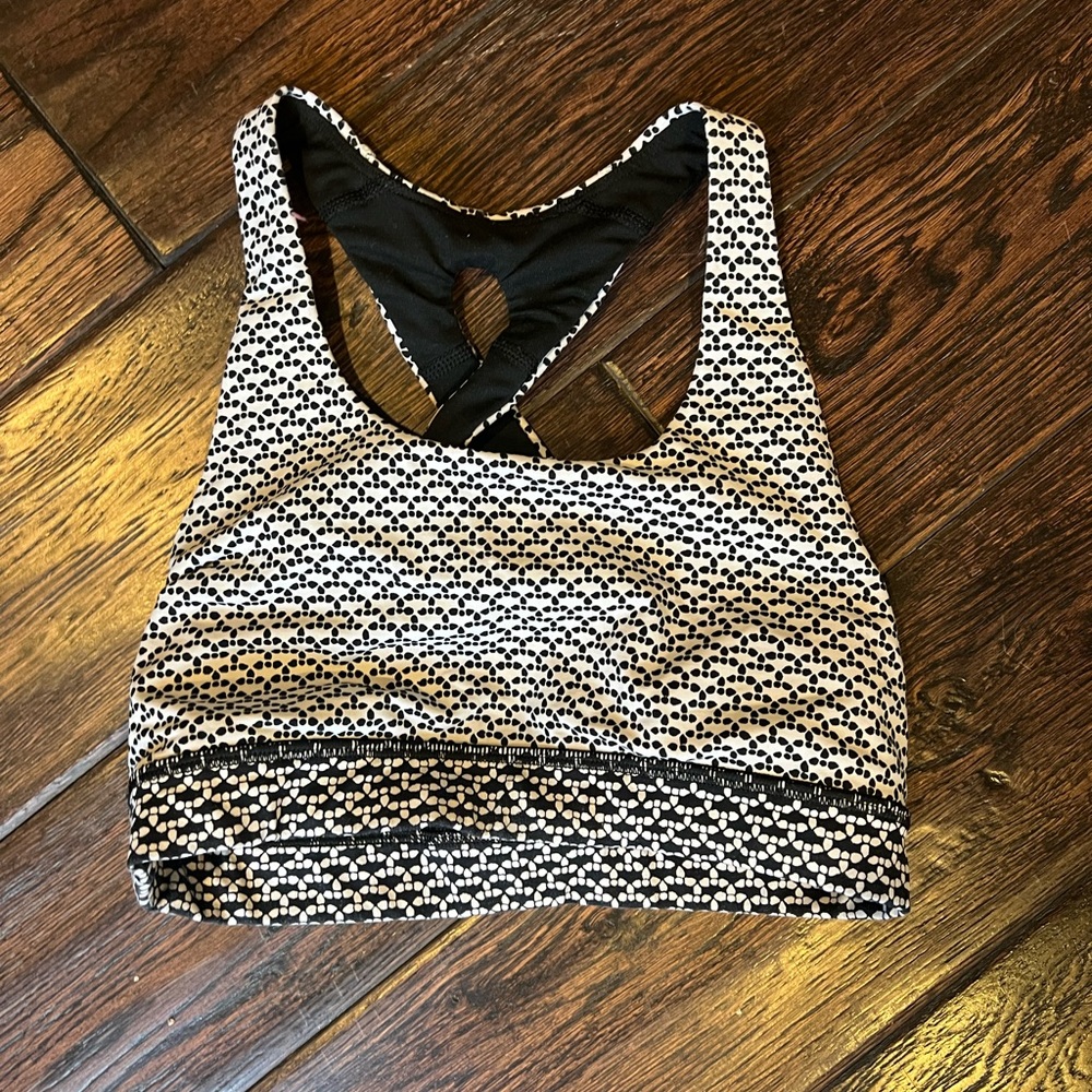 size 2 lululemon sports bra